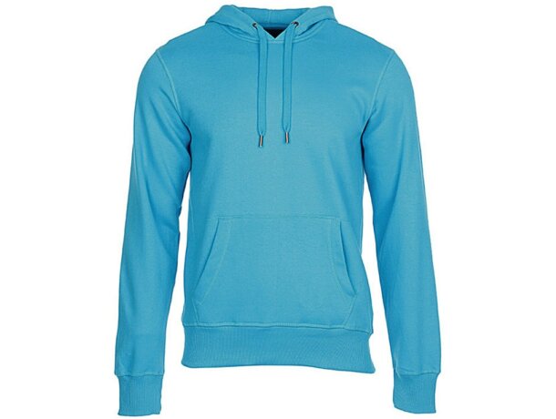 Sudadera con capucha unisex adulto azul claro