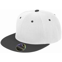 Gorra plana bronx dual con logo destacado