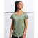 Camiseta Holgada mujer Paramedico verde detalle 5