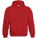 Sudadera con Capucha Rojo