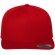 Gorra moderna de 6 paneles serigrafiadas con estilo urbano Rojo