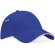 Gorra de 5 paneles con visera tipo sandwich azul grabada