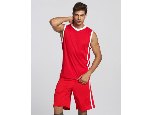 Camiseta técnica de baloncesto sin mangas 135 gr barata
