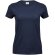 Camisetas mujer corte ajustado algodón 160 g/m2 Luxury Marino