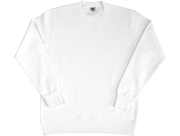 Sudadera Bourne para mujer con cuello redondo y algodón peinado Rojo detalle 5