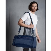 Bolsa de deporte con asas de mano acolchadas personalizada negra