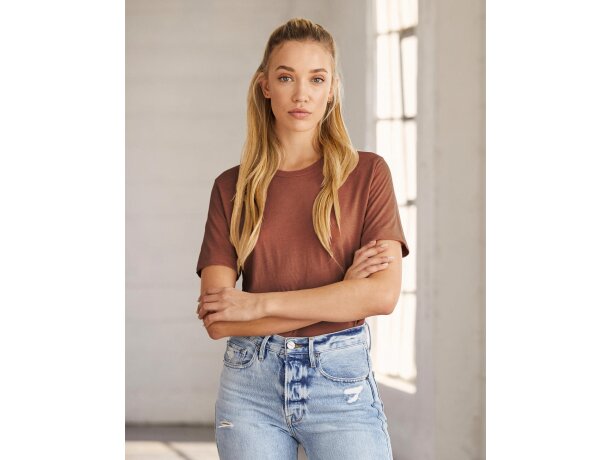 Camiseta técnica manga corta de hombre 135 gr Melón detalle 3