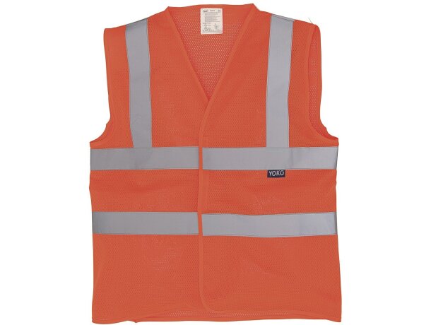 Chaleco de seguridad transpirable para temperaturas altas personalizado