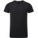 Camiseta de hombre tejido mixto manga corta personalizada negra