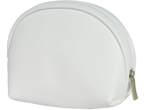Neceser cosmético PVC con impresión Vilach blanco