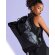 Mochila infantil correas ajustables pvc Roll TOP Negro detalle 3