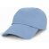 Gorra para niños tipo baseball de 6 paneles personalizada azul claro