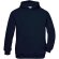 Sudadera con capucha niño algodón ring-spun 280 g/m2 Hooded Marino