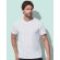 Camiseta técnica de hombre 160 gr Blanco detalle 1