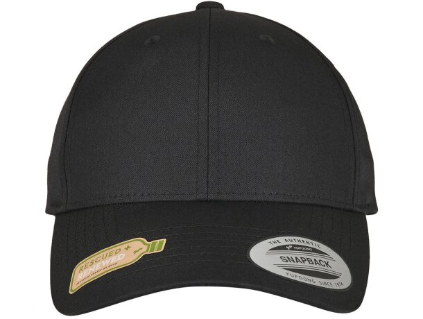 Gorra Flexfit Reciclada Snapback Marino detalle 4