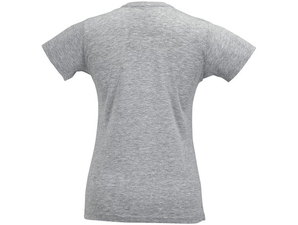 Camiseta de mujer algodón liso 135 gr