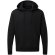Sudadera con capucha hombre de poliéster 280 g/m2 Negro
