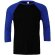 Camisetas manga larga para empresas poliéster 128 g/m2 Baseball Gris claro/gris claro