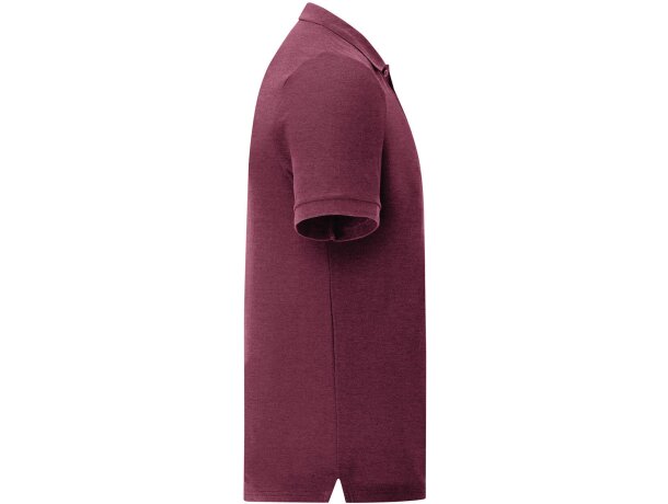 Polo manga corta unisex de algodón ring-spun 170 g/m2 Iconic Arce otoñal detalle 5