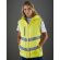 Chaleco con capucha Fluo Kensington Amarillo fluorescente detalle 6