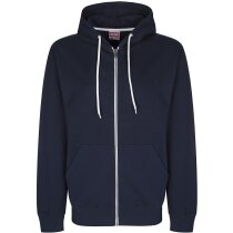 Sudadera con capucha color liso azul marino Sudadera con capucha color liso azul marino