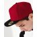 Gorra moderna de diseño con visera plana merchandising