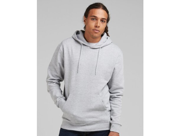 Sudadera con capucha hombre de poliéster 280 g/m2 Brezo antracita detalle 4