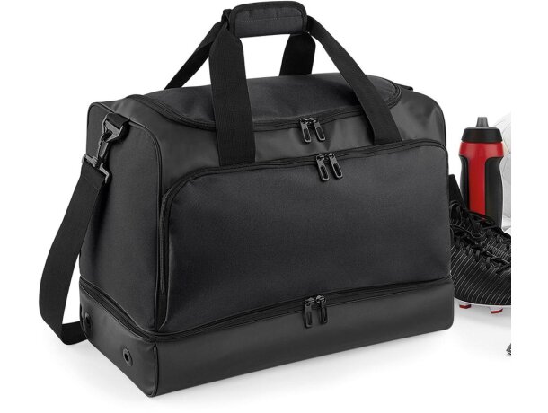 Bolsa de viaje Hardbase Sports Holdall Negro/negro detalle 1