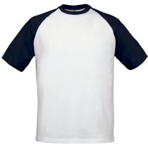 Camiseta combinada 185 gr