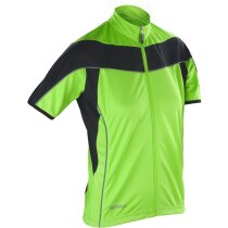 Camiseta deportiva ciclismo mujer cremallera completa poliéster