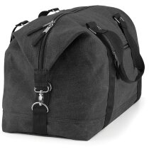 Bolsa de lona con asa y correa para el hombro merchandising negra Bolsa de lona con asa y correa para el hombro merchandising negra