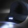 Gorra de algodón con luz led grabada