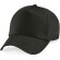 Gorra básica de algodón unisex negra barata