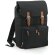 Mochila portátil publicitaria 600D vintage negro detalles PU 18L