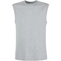 Camiseta unisex sin mangas 165 gr personalizada gris Camiseta unisex sin mangas 165 gr personalizada gris