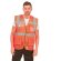 Chaleco Fluo Executive Naranja fluor detalle 1