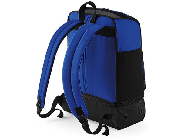 Mochila Hardbase Sports Backpack Azul claro/gris oscuro detalle 4