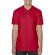 Softstyle® Adult Double Pique Polo rojo