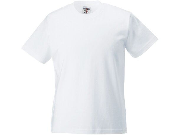 Camiseta de niño alta calidad 170 gr Píxel turquesa detalle 4