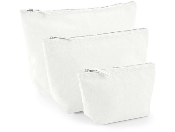 Neceser Fagaras algodón Canvas cremallera metálica vintage Gris claro marl detalle 7