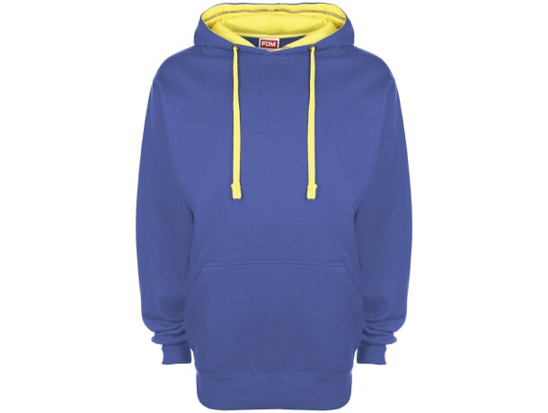 Sudadera con capucha combinada con logo