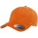 Gorra Twill de 6 paneles con perfil medio Naranja