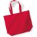 Bolsa Shopper algodón orgánico Premium Rojo clasico