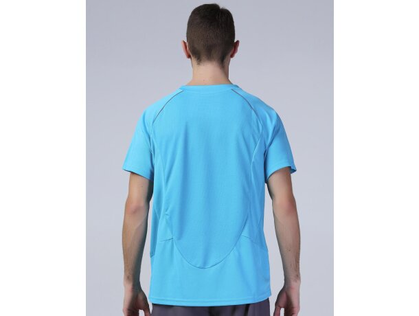 Camiseta técnica Training Dash Spiro hombre oxford azul/negro