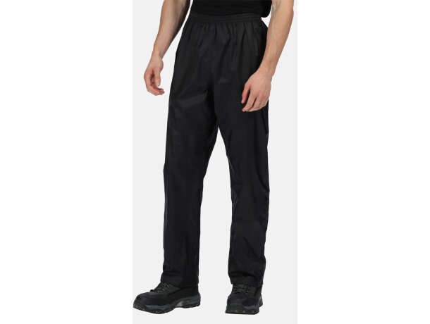 Pantalones personalizados de hombre transpirable poliamida 80 g/m2 Negro detalle 4
