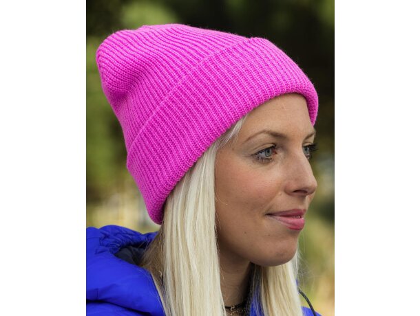 Gorro Softex® Fucsia detalle 7