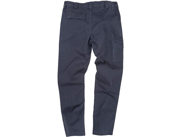 Pantalón con bolsillos elastano 300 g/m2 Chino Marino detalle 1