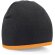 Gorro de punto de colores Carbon/negro detalle 4