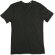 Camiseta de hombre cuello en V 135 gr personalizada negra