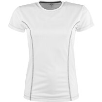 Camiseta deportiva de mujer manga corta blanca Camiseta deportiva de mujer manga corta blanca